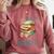 'My Weekend Is All Booked' Reading Book Introvert Librarian Comfort Colors Sweatshirt Crimson