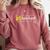 No 1 Pathologist Graduation Anniversairy Birthday Hospital Comfort Colors Sweatshirt Crimson