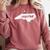 North Carolina Nursing Nurse Graduation Comfort Colors Sweatshirt Crimson