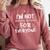 Not 4 Everyone Sarcastic Introvert Graphic Comfort Colors Sweatshirt Crimson