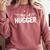 Not A Hugger I Introvert Comfort Colors Sweatshirt Crimson