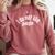 I Do Not Like People Antisocial Introvert Comfort Colors Sweatshirt Crimson