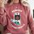 Nurse & Graduation Comfort Colors Sweatshirt Crimson