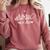 Nurse Established 2020 Nursing School RN Nurse Graduation Comfort Colors Sweatshirt Crimson