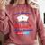 Nurse Tshirt Graduation Nursing School Birthday Comfort Colors Sweatshirt Crimson