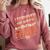 Nurse Graduation I Survived My Wife'S Nursing Degree Nurse Comfort Colors Sweatshirt Crimson