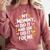 Nurse Mom My Mommy Did It And She Did It For Me Graduation Comfort Colors Sweatshirt Crimson