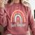 Nurse Practitioner Doctor Of Nursing PracticeGraduation 2025 Comfort Colors Sweatshirt Crimson