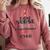 Nurse Practitioner Graduation FNP MSN Nurses Week Comfort Colors Sweatshirt Crimson
