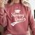 Nursing Graduate Grad 2019 Nurses Graduation Comfort Colors Sweatshirt Crimson