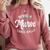 Nursing Male Nurse Murse RN Graduation Week Idea Comfort Colors Sweatshirt Crimson