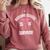 Nursing School Survivor Apparel Graduation Party Nurse RN Comfort Colors Sweatshirt Crimson