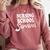 Nursing School Survivor Nurse Graduation Medical T-Shirt Comfort Colors Sweatshirt Crimson