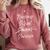 Nursing School Survivor Shirt Nurse Student Graduation Comfort Colors Sweatshirt Crimson