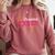 Nursing Shirt Graduation Nurse School Trauma Queen Shirt Comfort Colors Sweatshirt Crimson