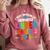 I Officially Graduated Kindergarten Graduation 2024 Comfort Colors Sweatshirt Crimson