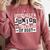 Officially a Junior Future Class Of 2027 Senior Graduation Comfort Colors Sweatshirt Crimson
