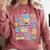 OT Daily Affirmations Occupational Therapy Month Graduation Comfort Colors Sweatshirt Crimson