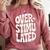 OVERSTIMULATED Introvert Social Mode Sensory Overload Comfort Colors Sweatshirt Crimson OVERSTIMULATED Introvert Social Mode Sensory Overload Comfort Colors Sweatshirt Crimson