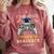 I Paused My Game To Graduate Class Of 2023 Gamer Graduation Comfort Colors Sweatshirt Crimson