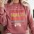 I Paused My Game To Graduate Gamer Graduation Men Boys Comfort Colors Sweatshirt Crimson