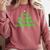 I Paused My Game To Graduate School Graduation Gamer Comfort Colors Sweatshirt Crimson
