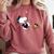 Peanuts Graduation Squad Snoopy Woodstock Raglan Baseball Tee Comfort Colors Sweatshirt Crimson