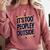 Too Peopley Outside Introvert Quote Comfort Colors Sweatshirt Crimson