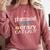 Pharmacist Cat Lady PharmD Women Graduation Comfort Colors Sweatshirt Crimson