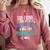 Pharmacist Christian Pharmacy Student PharmD Graduation Comfort Colors Sweatshirt Crimson