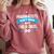 Pharmacy Graduation Pharmacist Pharmd Parent Grad Dad Brag Comfort Colors Sweatshirt Crimson