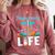 Pharmacy Life Pharmacist Chemist Student PharmD Graduation Comfort Colors Sweatshirt Crimson