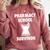 Pharmacy School Survivor PharmD Graduation T-Shirt Comfort Colors Sweatshirt Crimson