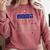 PharmD Pharmacy School Graduation Comfort Colors Sweatshirt Crimson