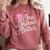 Phd College Phdiva Graduation 2021 Comfort Colors Sweatshirt Crimson