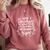 PhD Doctorate Doctoral Degree Graduation Comfort Colors Sweatshirt Crimson