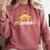 PhD Finished PhinisheD Class Of 2026 Phd Graduation Comfort Colors Sweatshirt Crimson
