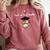 PhD Graduation Trust Me I'm a Doctor For PhD Graduate Comfort Colors Sweatshirt Crimson