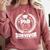 PhD Survivor Doctorate Graduate Shirt Graduation Comfort Colors Sweatshirt Crimson