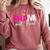 PhDiva Graduation Doctorate Student Graduate Comfort Colors Sweatshirt Crimson