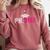 PhDiva PHD Student Graduation Degree Med Law School Comfort Colors Sweatshirt Crimson