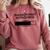 Phlebotomist In Progress Phlebotomy School Graduation Comfort Colors Sweatshirt Crimson