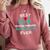 Physical Therapist Therapy Assistant PTA Graduation Comfort Colors Sweatshirt Crimson