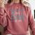 Physical Therapy Graduation Shirt PT Student DPT Grad Comfort Colors Sweatshirt Crimson