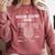 Physician Assistant Essentials PA Student Graduation Comfort Colors Sweatshirt Crimson