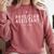 Physician Assistant Est 2024 Future PA Graduation Comfort Colors Sweatshirt Crimson