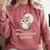 Please Chew Quieter Introvert Christmas Bird Lover Comfort Colors Sweatshirt Crimson Please Chew Quieter Introvert Christmas Bird Lover Comfort Colors Sweatshirt Crimson