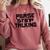 Please Stop Talking Sarcastic Introvert Humor Comfort Colors Sweatshirt Crimson