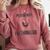 Please Wait I'm Thinking Introvert Comfort Colors Sweatshirt Crimson Please Wait I'm Thinking Introvert Comfort Colors Sweatshirt Crimson