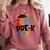 Pre-K Graduate 2025 Preschool Graduation Class Of 2025 Kids Comfort Colors Sweatshirt Crimson